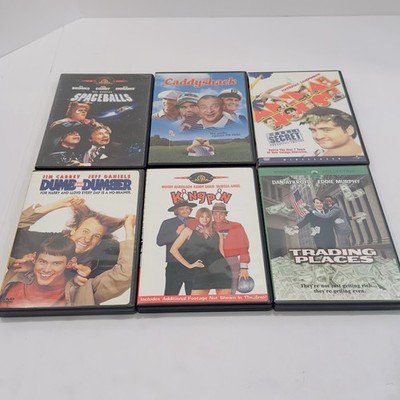 Classic Comedy DVD Lot Spaceballs Caddyshack Animal House Dumb and Dumber