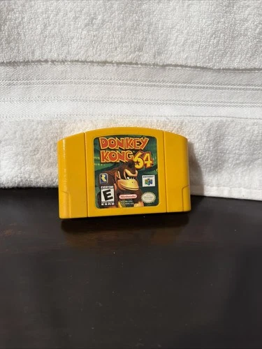 New ListingNintendo Donkey Kong 64 Platformer Yellow Cartridge Nintendo 64