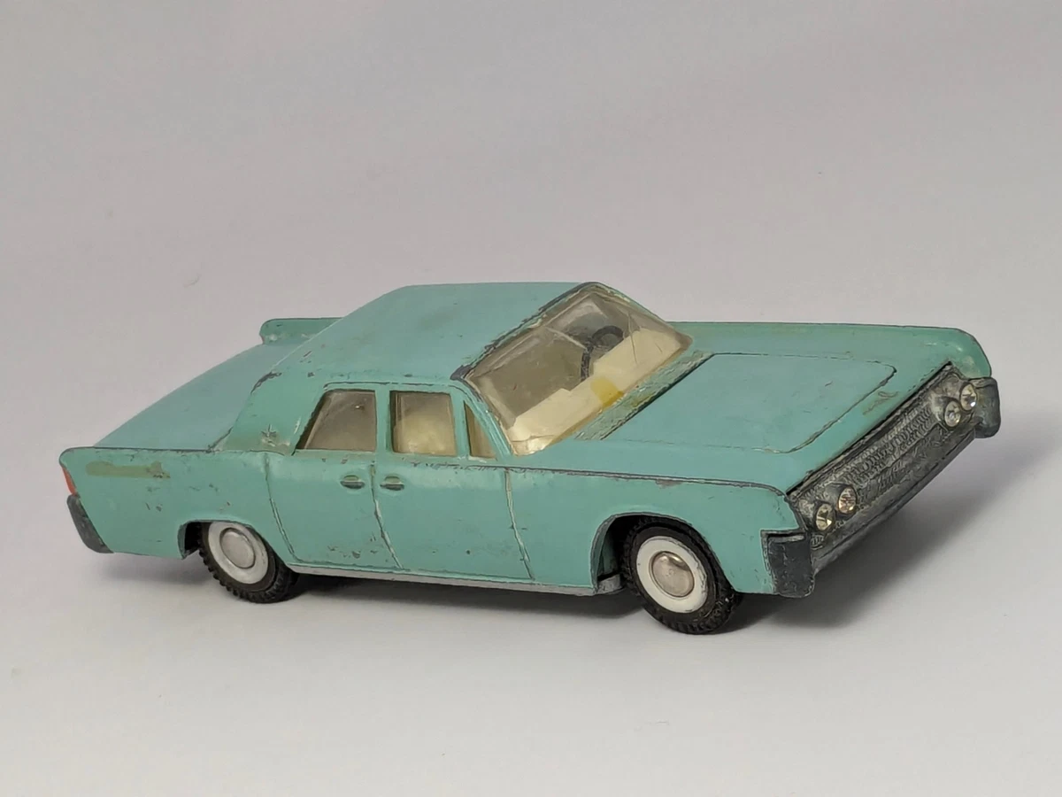 Vintage Tekno Denmark #829 FORD LINCOLN CONTINENTAL Blue 1:43