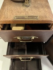 1950s Barnett  Jaffe Baja Three Drawer 35mm Unifile Film Slide Case FULL