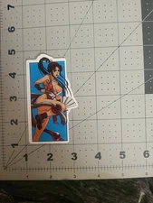 Anime Girl Hook Ups Sticker Wild Wind Warrior Skateboard Laptop Vinyl Car Decal