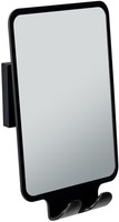 Wenko Vacuum-Loc® Antibeschlagspiegel Mod. Quadro, Befestigen Ohne Bohren, Schwa
