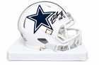 Drew Pearson Signed Rave Mini Helmet Dallas Cowboys W/HOF Beckett Certification  — photo 1
