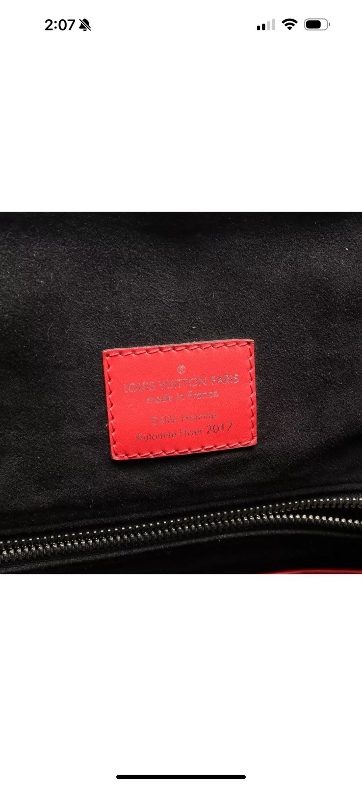 Supreme x Louis Vuitton Christopher PM Backpack Red Epi Leather Limited Edition thumbnail 6
