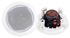 PYLE PRO PDIC61RD 6.5'' 200W 2-Way In-Ceiling/Wall Speaker System White 6 Pack