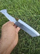 Handmade Forged Carbon Steel Chef Kitchen Knife Blank Blade make Your Own Handle