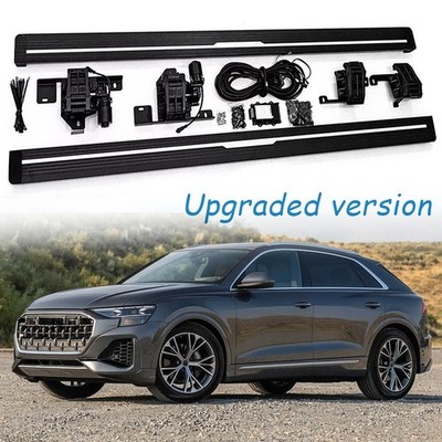 Deployable Electric Running Board Side Step Fits For Audi Q8 2019-2026 Aluminum