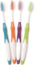 Indivily Wrapped Bulk Premium Toothbrushes, Oversized Easy