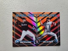 Anthony Maldonado/Eli Villalobos Holiday Foil Rookie RC 2024 Topps Update #US305