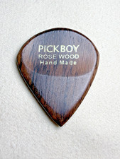 Pick Boy Rosewood Guitar Pick Hand Made High Quality Accessory Free Shipping