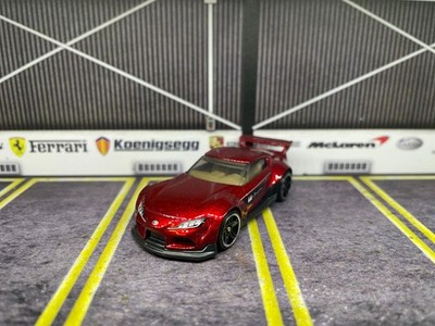 HOT WHEELS 2020 TOYOTA GR SUPRA METALLIC RED INDONESIA 2020 1:64 MATTEL 64