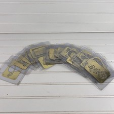 Lot of 19 SIZZIX Simple Impressions Embossing Folders Holiday And Animal Themed