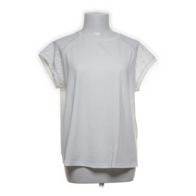 Emery Rose, T-shirt, Größe: L, Weiß, Elasthan/Polyester, Einfarbig, Damen #LYQ