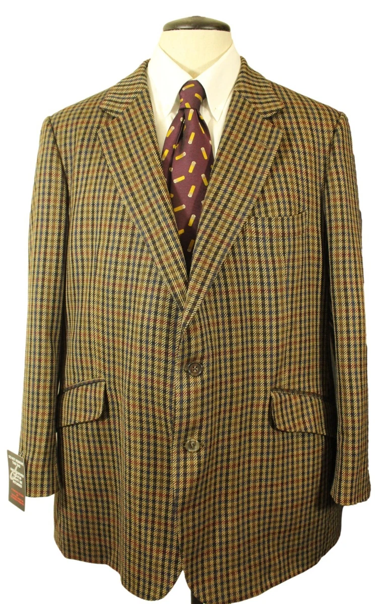 Blazer Sport Homme John G. Hardy - Taille 38 (à Vérifier) - 100% Laine - Fabriqué En Angleterre - Occasion Excellent état