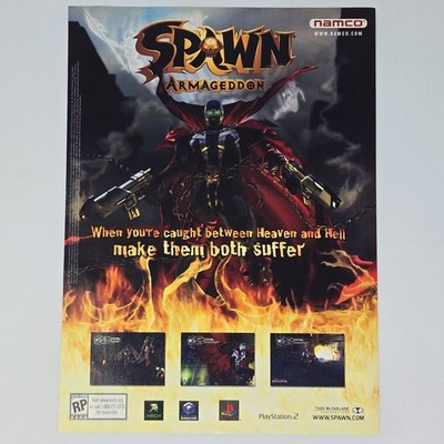 Spawn Armageddon GameCube Xbox PS2 Authentic Magazine Ad
