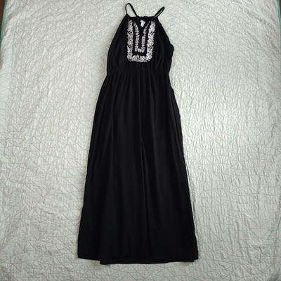 chinese dress ladies Dress Casual Maxi By Old Navy In Black & Blue, Size: S