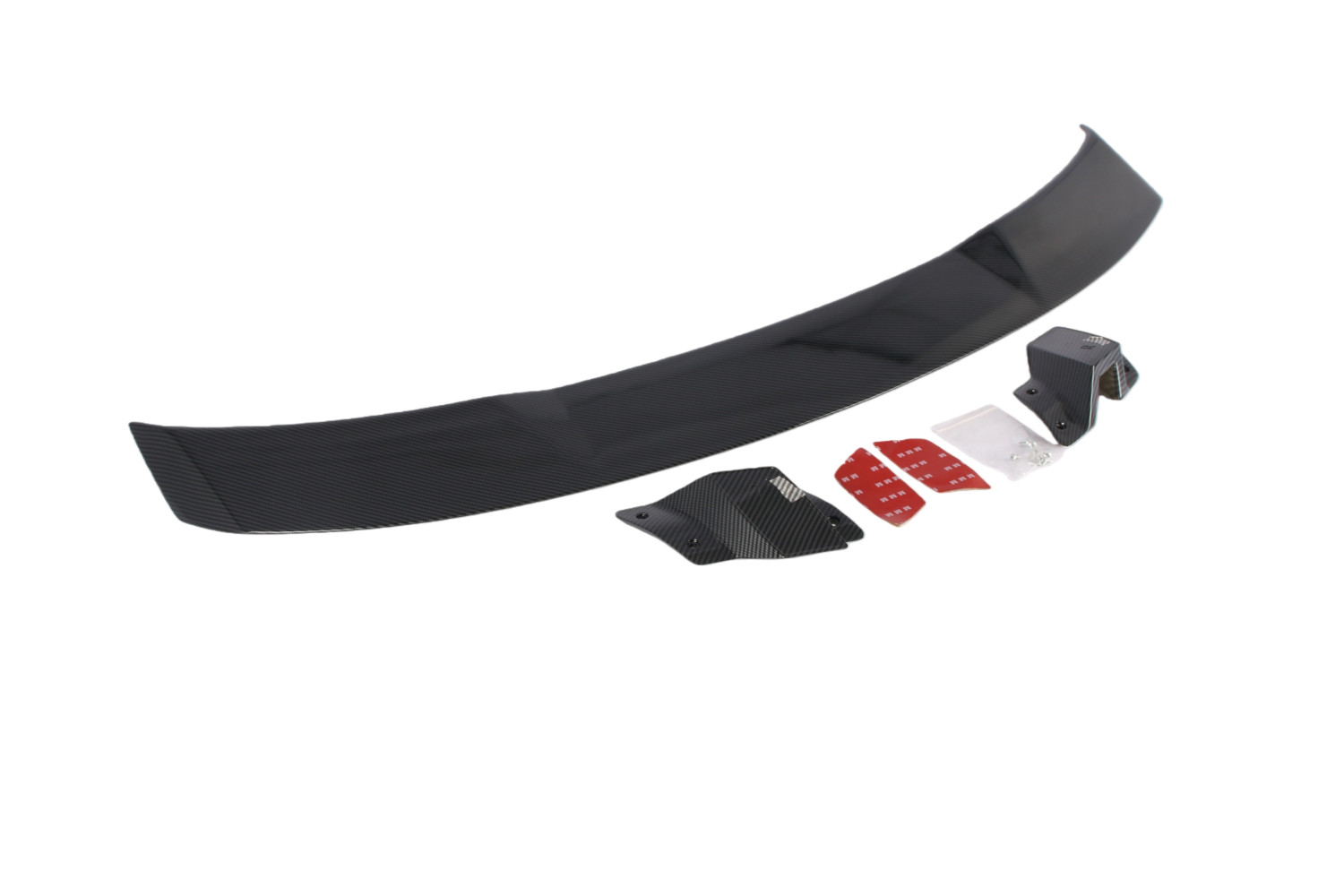 Carbon Fiber Rear Trunk Spoiler Lip Roof Tail Wing 52'' For Audi R8 2008-2023