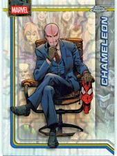 2026 Topps Chrome Marvel Comics #106 Chameleon Storm's Lightning Refractor