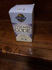 Garden of Life Vitamin Code 50 & Wiser Men, 240 Capsules 60 Day Supply EXP 09/26
