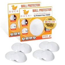 Ducki Door Stop Wall Protector | Self Adhesive Door Knob Wall Protectors from...
