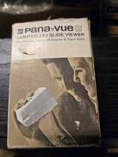 Vintage In Original Box GAF Pana-Vue 1 Lighted 2x2 Slide Viewer