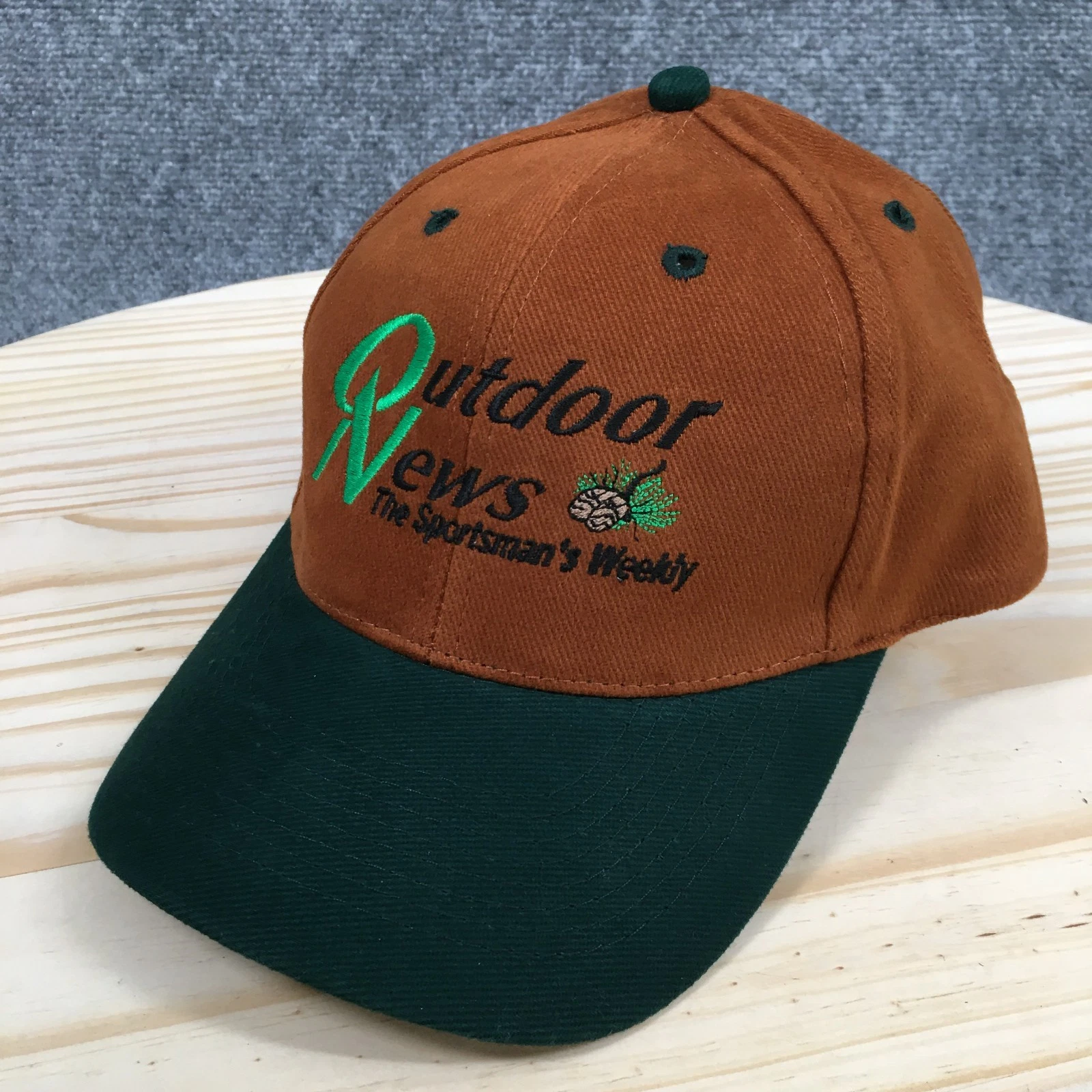 Outdoor News Otto Baseball Cap Unisex Brown One Size Curved Brim Embroidered
Opens in a new window o