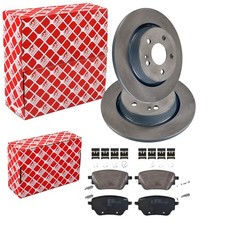 FEBI BREMSSCHEIBEN 295mm+BEL&Auml;GE HINTEN passend f&uuml;r Mercedes A/B-Klasse W177 W247