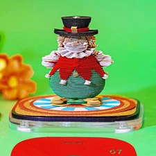 3D Memo Pad 256 Sheets Paper Carving Art 3D Sticky Notes Convenience Not Li G2B4