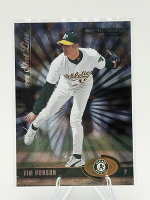 2002 Donruss Tim Hudson # 168 Career Stat Line /342
