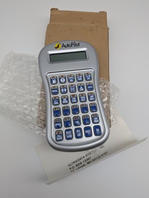 Ultradata Systems Autopilot Handheld Travel Calculator Model 982 - Collectible.
