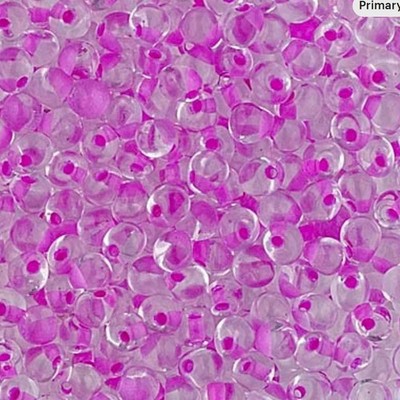 DPF-25, Lilac Lined Crystal, 10g,  3.4mm drop/fringe beads, (db-104)