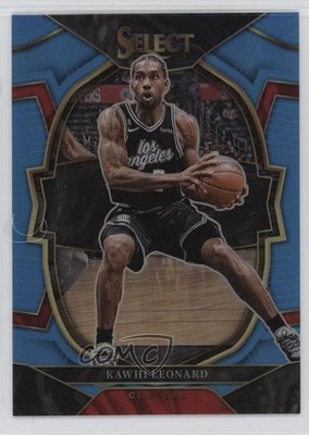 2022-23 Panini Select Concourse Light Blue Prizm 256/299 Kawhi Leonard #65 08r6