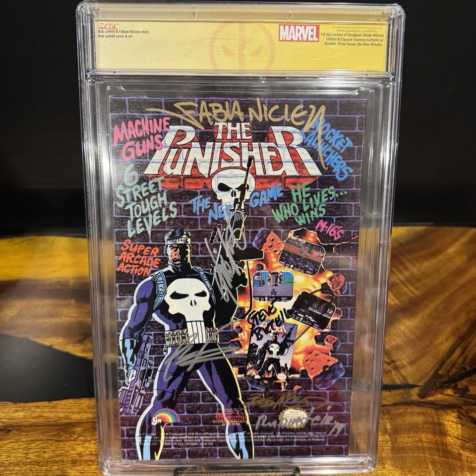 RARE 🔥 New Mutants #98 CGC 9.8 Signed X6 on BACK COVER, CUSTOM LABEL- POP 1 - Image 3 of 4