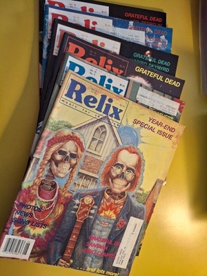 6x Relix Magazin Komplett-Jahrgang 1988 (Vol.15)   Grateful Dead Rare Years End