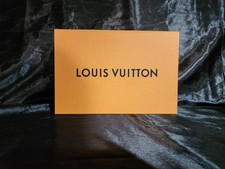 Authentic Louis Vuitton Empty Magnetic Box 12  X 8  X 2 Inch w/Tissue Paper