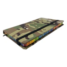 Writing Journal Notebook Hardcover Camouflage Pattern Planner Lined Paper Book