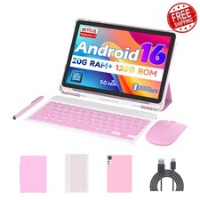 Bnegynng Android 16 tablet 10 inch Pink