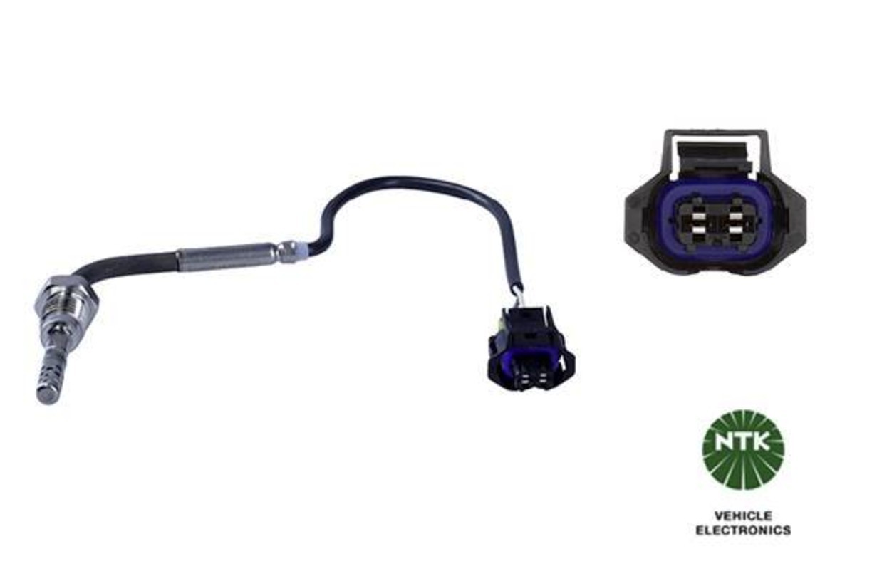 NGK/NTK Exhaust Gas Temperature Sensor Black For CHEVROLET 06-11 96436268