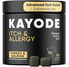 Itch  Allergy - Natural Dog Allergy Chews with Advanced Itch Relief. Premium Co