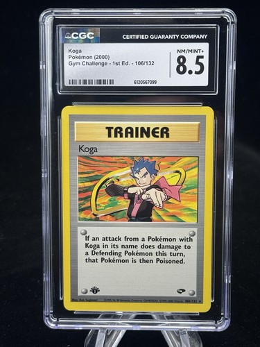 Koga (1st Edition) graded CGC 8.5 for sale on eBay