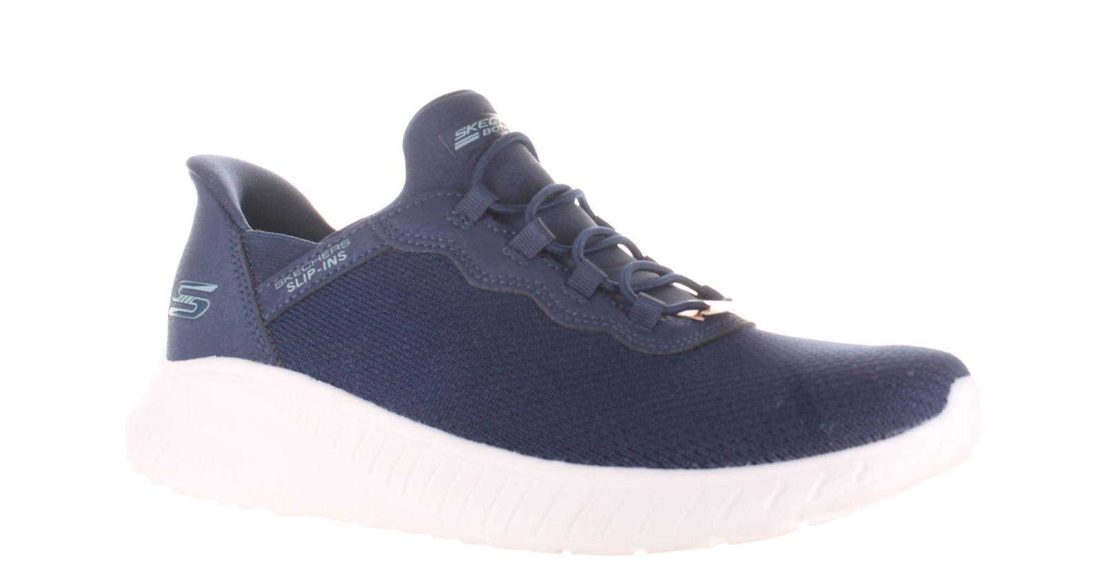 Skechers Womens Inspiration Blue Walking Shoes Size 8.5 Comfortable Lightweight Sneakers 7817096-image