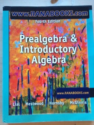 Prealgebra and Introductory Algebra