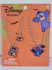Disney Lilo Stitch Halloween BFF Necklace Set
