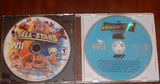 2 WWE VIDEO GAMES- (NINTENDO WII) -WWE 08/ALL STARS-DISC ONLY- NM/M