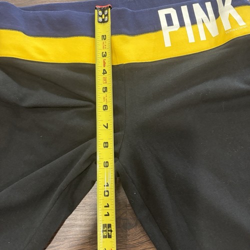 Nuevo con etiquetas. Pantalones de Yoga Victoria’s Secret Talla S ROSA Acampanados Colegiales U Of M Wolverines - Imagen 10 de 12