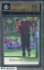 #2 2001 Upper Deck Golf #1 Tiger Woods RC Rookie BGS 9.5 GEM MINT