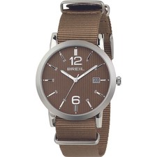 Orologio Uomo BREIL MOMENTO TW1457 Tessuto Khaki Sub 50mt