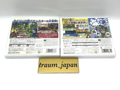 Dragon Quest Monsters Terry's Wonderland 3D & 2 DQM 2 2Games set