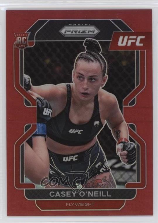 2022 Panini Prizm UFC Red Prizm 116/299 Casey O'Neill #179 i5f