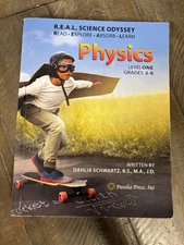Pandia Press REAL Science Odyssey RSO Physics Lev-1 R.E.A.L. Grades 3-6, PB, VG